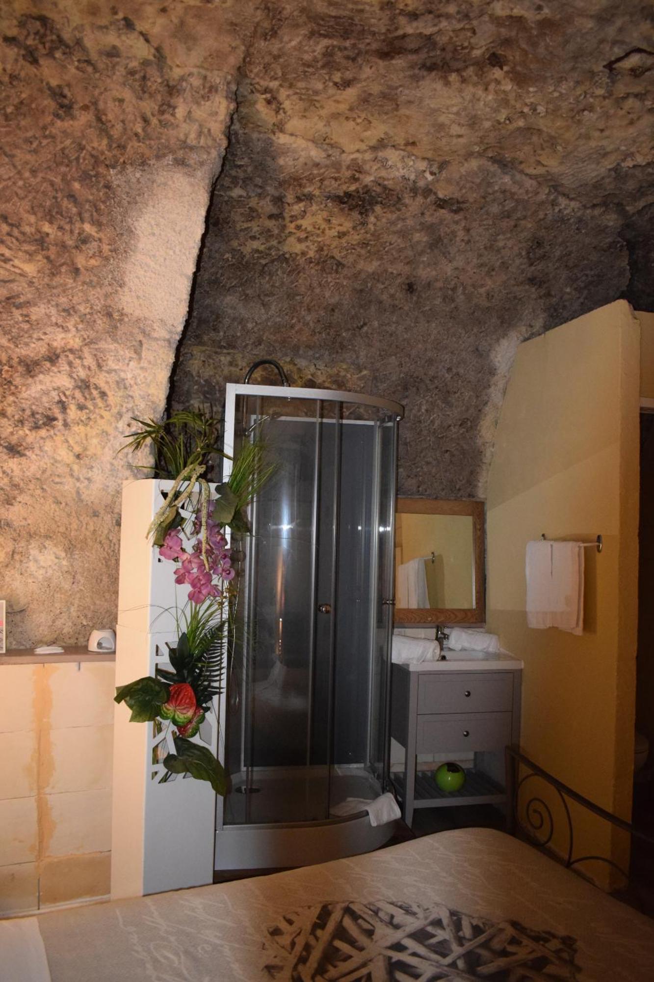 Chambres D'Hotes Troglodytes Le Clos De L'Hermitage 阿姆博斯 客房 照片