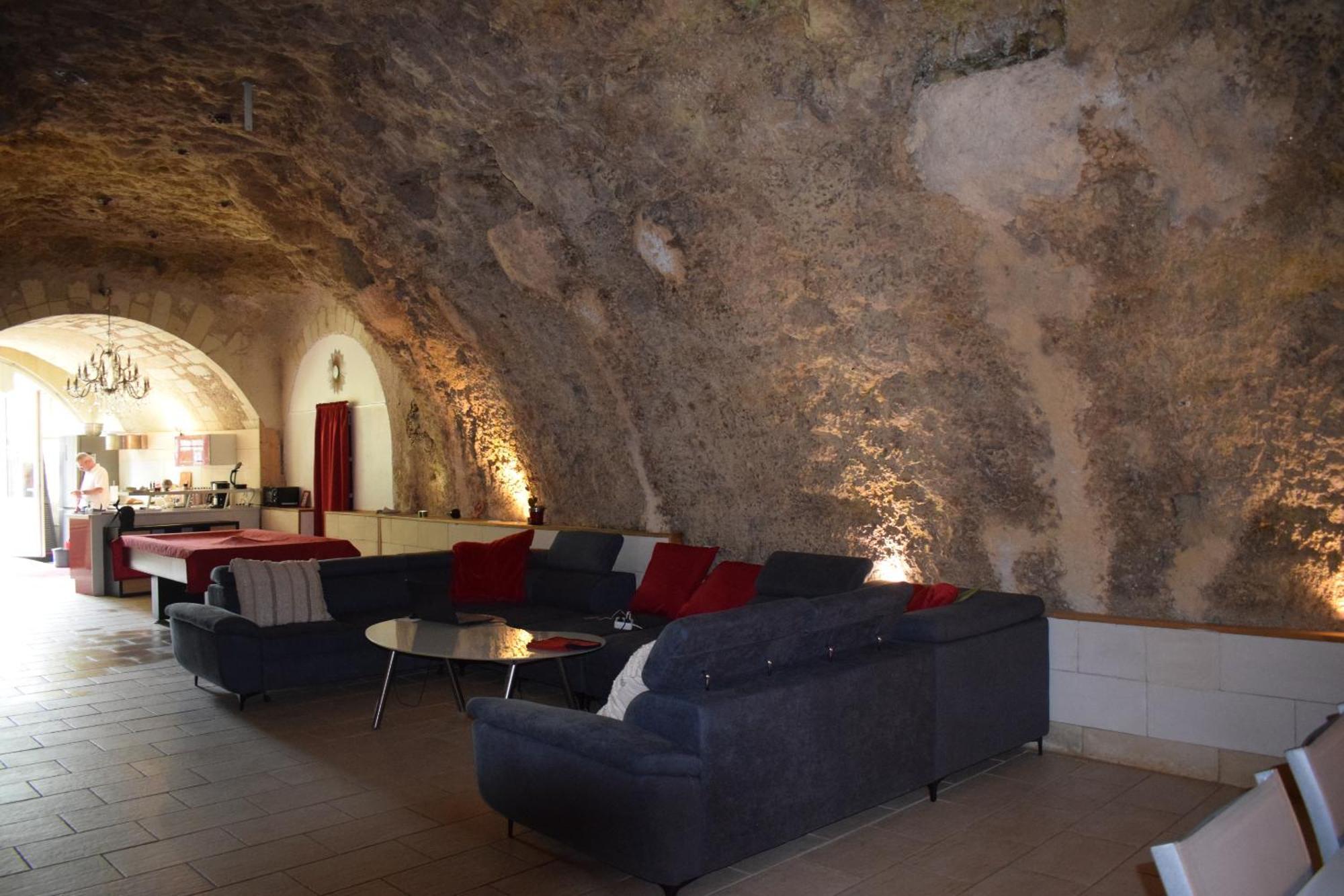 Chambres D'Hotes Troglodytes Le Clos De L'Hermitage 阿姆博斯 客房 照片